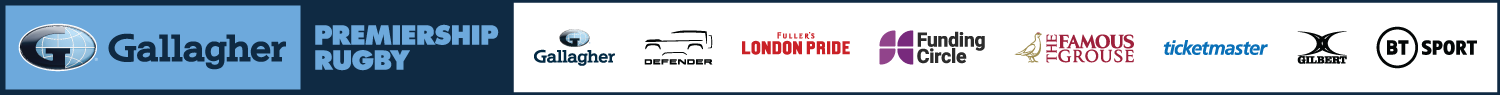 Gallagher Premiership sponsors logo